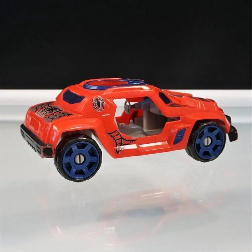 Spiderman Off Road Striker Battle Car Hasbro 2010 Marvel Comics Plastic Toy